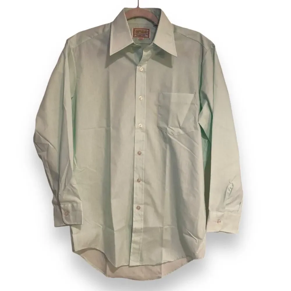 mint green mens dress shirt Men's Green Button Down Shirts